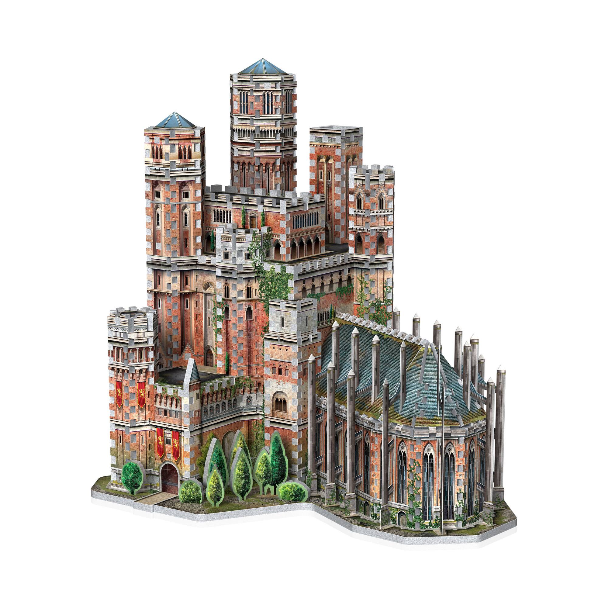 Game of Thrones - 2 3D Puzzles: The Red Keep and Winterfell: 1755 Pcs